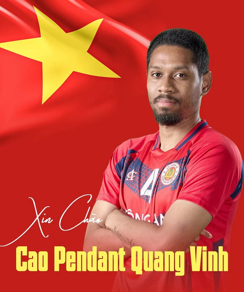 Jason Pendant Quang Vinh: Hậu vệ trái Việt kiều nổi bật tại V.League