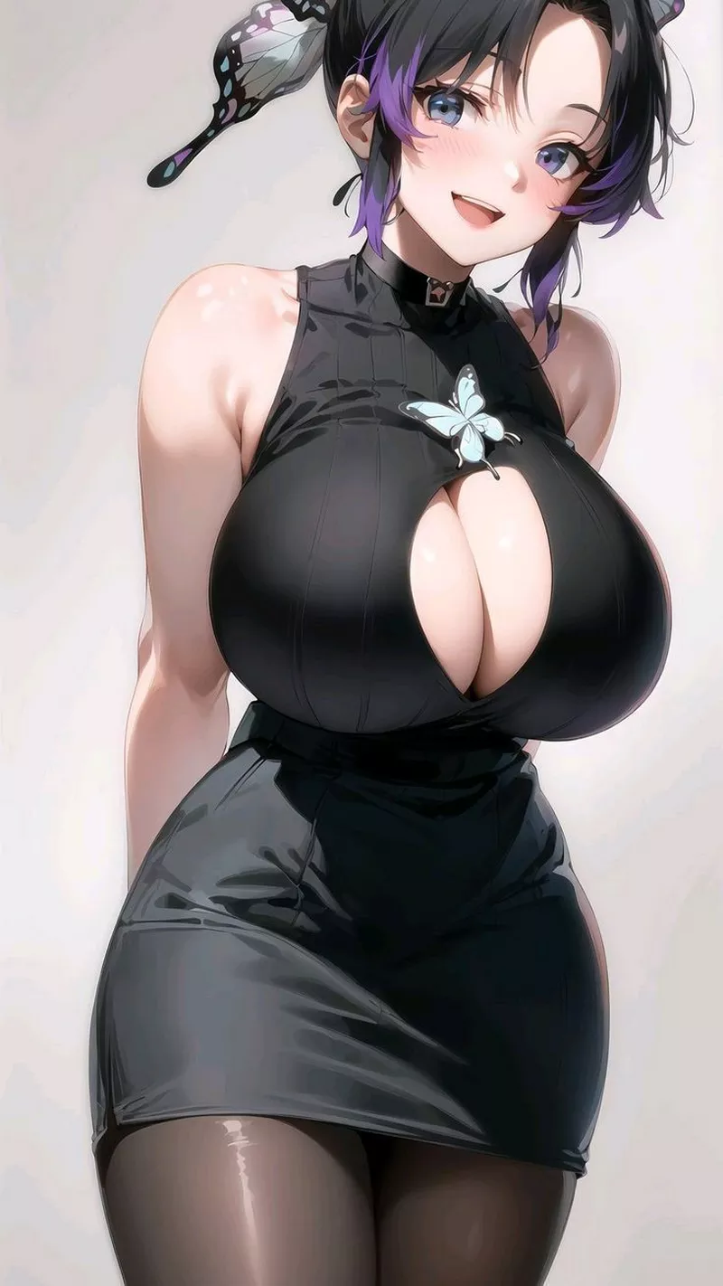 Anime girl sexy ánh nhìn mê hoặc