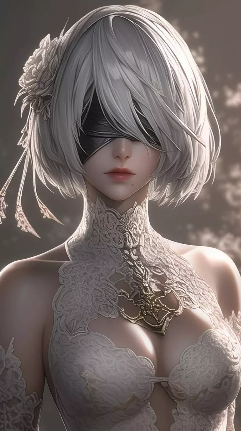 Nhân vật anime nữ sexy body chuẩn nghệ thuật