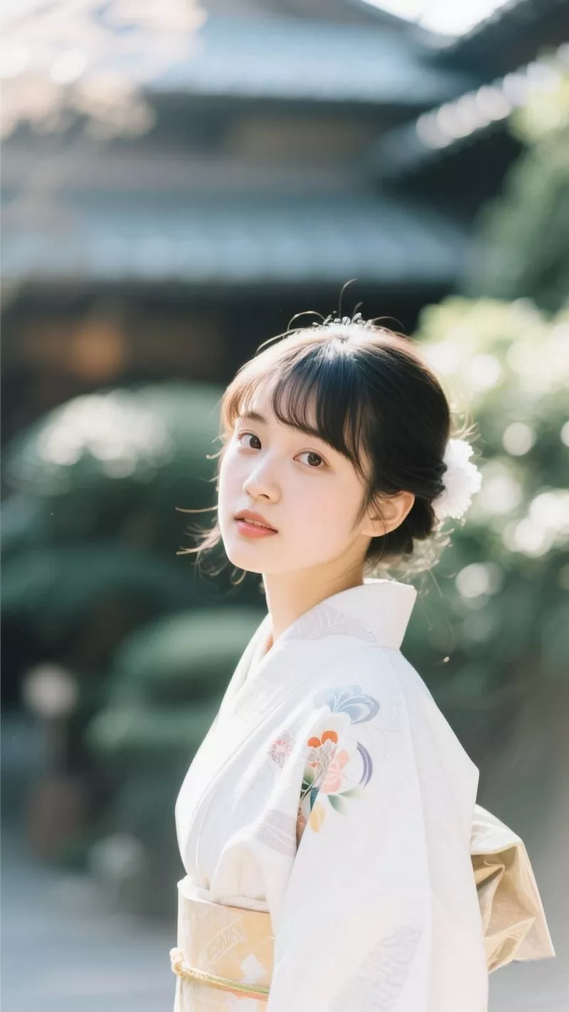 Hot girl Nhật Bản mang phong cách trong sáng